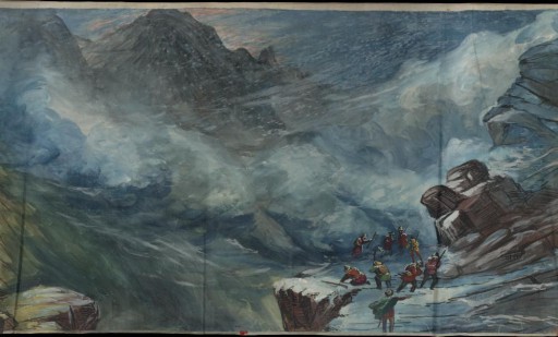 Garibaldi attraversa le Alpi