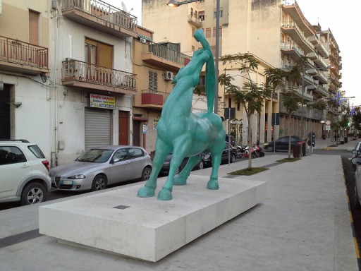 Arturo Di Modica -- Cavallo Ipparino