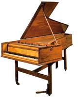 1794 PIANOFORTE A CODA DI JOHN BROADWOOD, LONDRA                                          