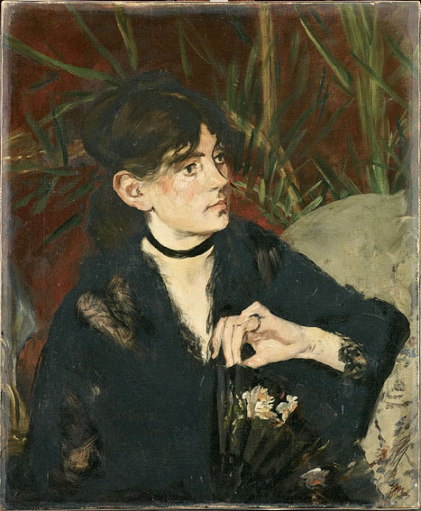 Ritratto di Berthe Morisot con ventaglio