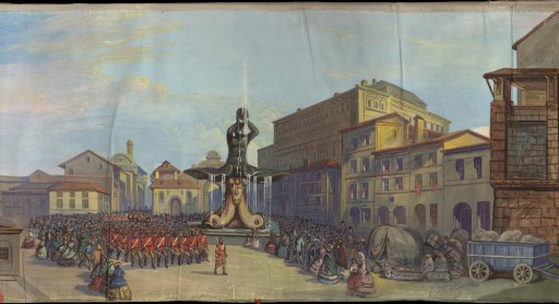 Garibaldi e le camicie rosse liberano Roma