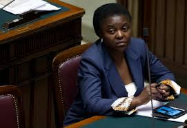 Cecile Kyenge, an Italian citizen, has faced repeated racist abuse since she was named a cabinet minister in April 