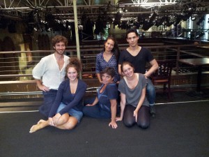 from left Jacopo Rampini, Giulia Bisinella, Laura Caparrotti, Carlotta Brentan, Ilaria Ambrogi, Francesco Andolfi, not in the photo Irene Turri, Lorenzo P