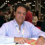 Mark Tatulli at the NY Book Fair. Photo credit: Luigi Novi.