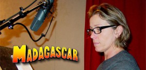 McDormand recording  for the movie Madagascar 3