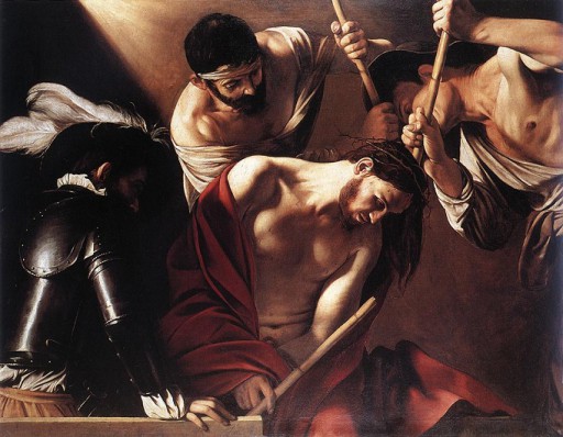 Caravaggio: Incoronazione di spine.