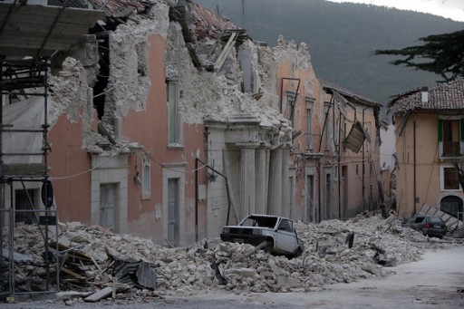 Earthquake Strikes Central Italy