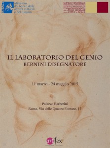 locandina_Il laboratorio del genio. Bernini disegnatore 2015