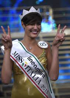 Alice Sabatini Miss Italy 2015