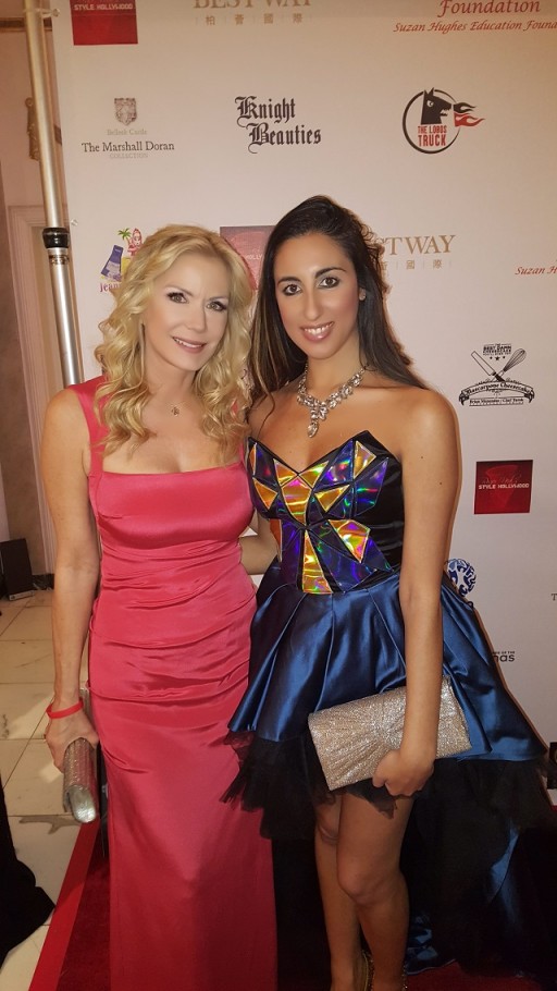 Pamela Quinzi con Katherine Kelly Lang