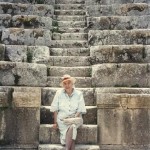 Lalla Romano in Giordania, 1989, foto di Antonio Ria
