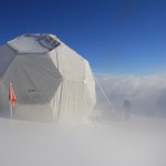 Tenda di Carotaggio sul Col du Dome (Monte Bianco)