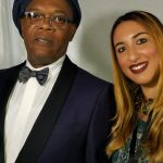 Pamela Quinzi with Actor Samuel L Jackson