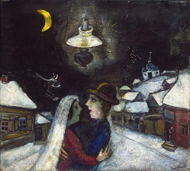 9. Marc Chagall - Nella notte, 1943 - L'Idea Magazine