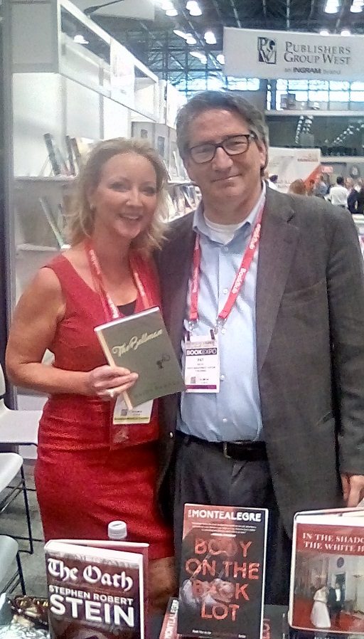 Heidi Barnes with her editor