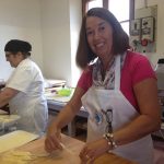 susan van allen preparing pasta