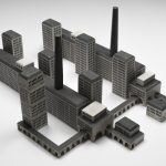 5.Hoffmann giocattolo in blocchi di legno dipinto impilabile 1920