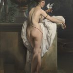 4. Hayez F. – Venere che scherza con due colombe, olio su tela 183 x 137 cm