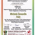 Michela-Zanarella certificate India