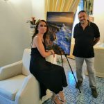 Diletta M.C. Loragno con il fotografo Mario Coppola
