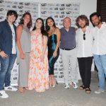 Il cast con i due moderatori Anna Chiara Delle Donne e Biagio Verdicchio