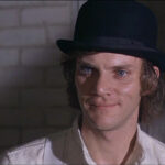 malcolm mcdowell in a clockwork orange