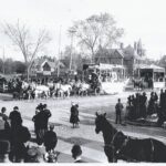 wagons in parade