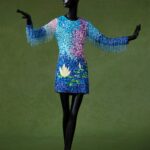 Andrew Gn dress with waterlillies Courtesy of Asian Museum of Civilisations