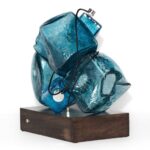 Azov sound glass sculpture by Sébastien Léon Twentieth Art Gallery