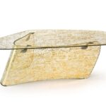 Gold Graph Desk Xavier Lust