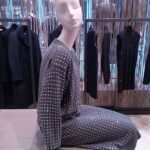 Manichino Bonaveri Schlappi Aloof nella boutique Max Mara di Torino, photo di Anna & Maria Sciacca