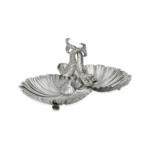 Buccellati Sea collection, dolphins and Arce shells centerpiece