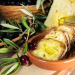 Olio d’oliva e pane Toscana