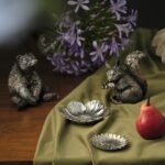 Buccellati, orsetto e scoiattolo Furry in argento
