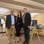 Diletta Maria Cecilia Loragno con Luciano Garofano (a sin) e Andrea Melacini (a dx)