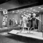 Vintage Mannequins at a window display store